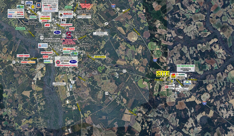 More Photos Of Five Chop Rd, Orangeburg Land For Sale