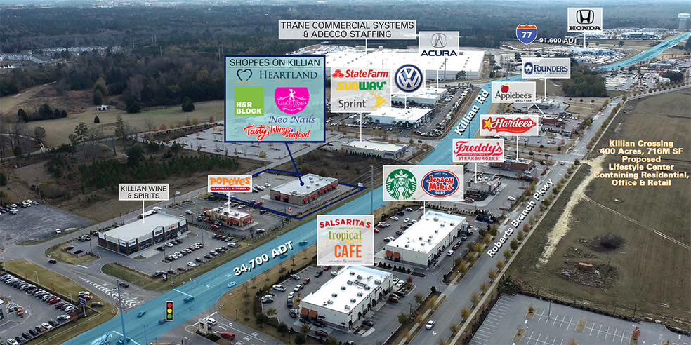 More Photos Of 460 Killian Rd, Columbia Freestanding For Lease