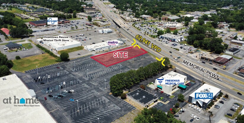 More Photos Of 1401 Memorial Pkwy NW, Huntsville Land For Sale