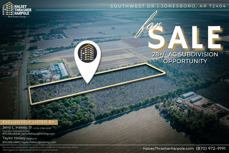 Primary Photo Of Southwest Drive, Jonesboro Land For Sale