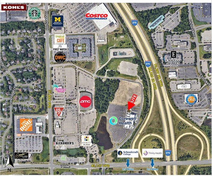 More Photos Of 39000 W Seven Mile Rd, Livonia Medical For Lease