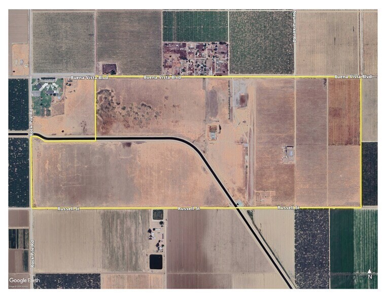 Primary Photo Of Northwest Corner of Rockpile Rd. and Russell St, Arvin Land For Sale