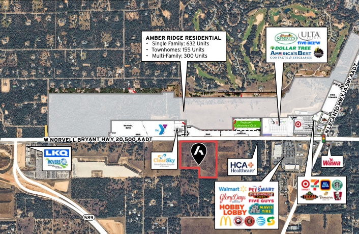 Primary Photo Of 3898 W Norvell Bryant hwy, Lecanto Land For Sale