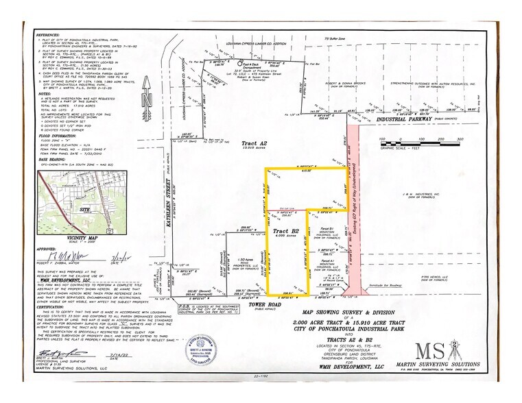 More Photos Of 282-292 Tower Rd, Ponchatoula Light Manufacturing For Sale