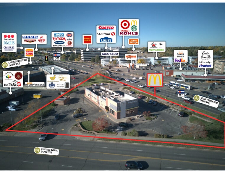 More Photos Of 2651 S Parker Rd, Aurora Fast Food For Sale