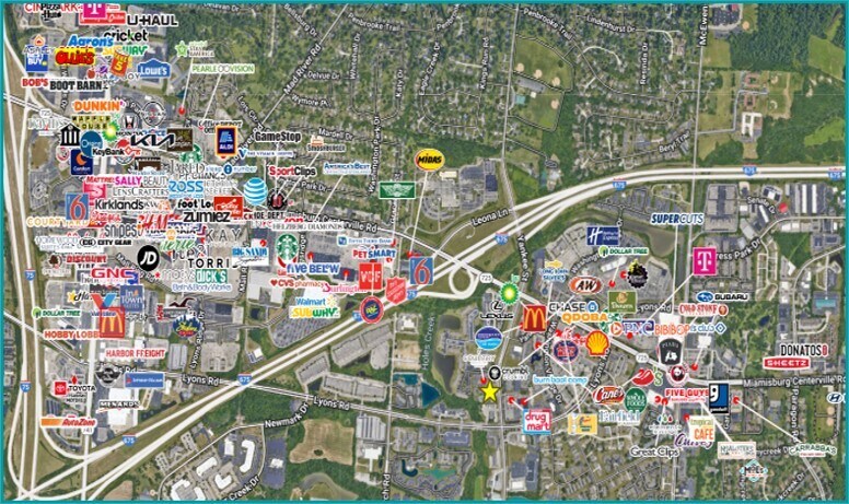 More Photos Of 8301 Yankee St, Dayton Fast Food For Lease