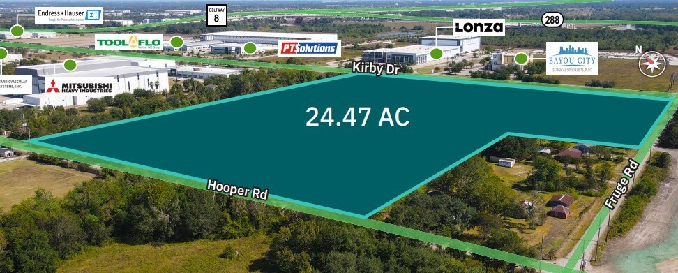 More Photos Of 15020 Kirby Dr, Pearland Land For Lease