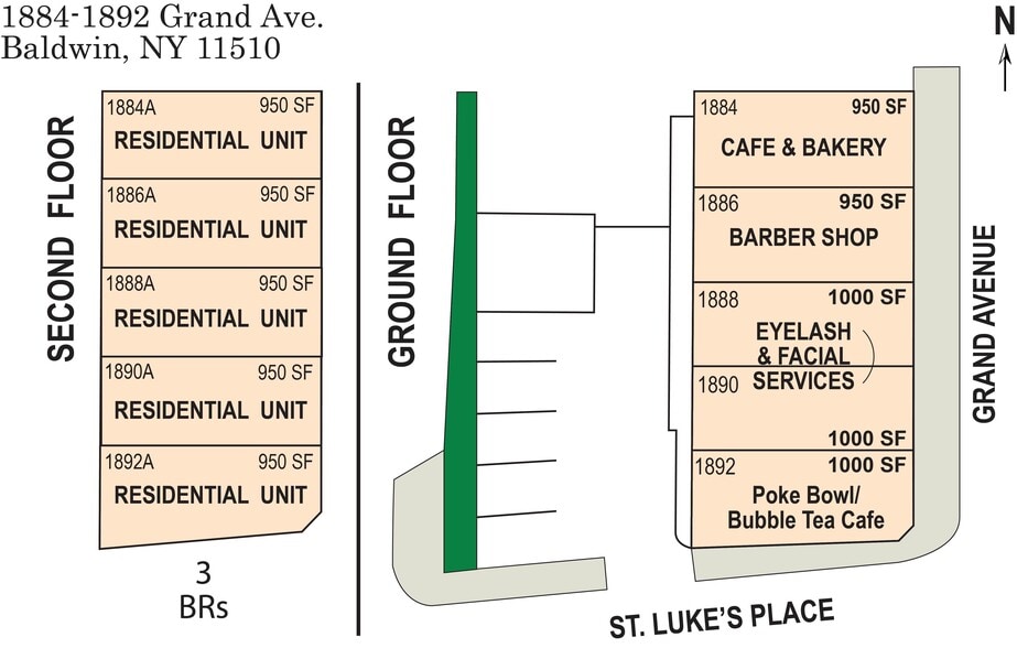 More Photos Of 1884-1892 Grand Ave, Baldwin Apartments For Sale