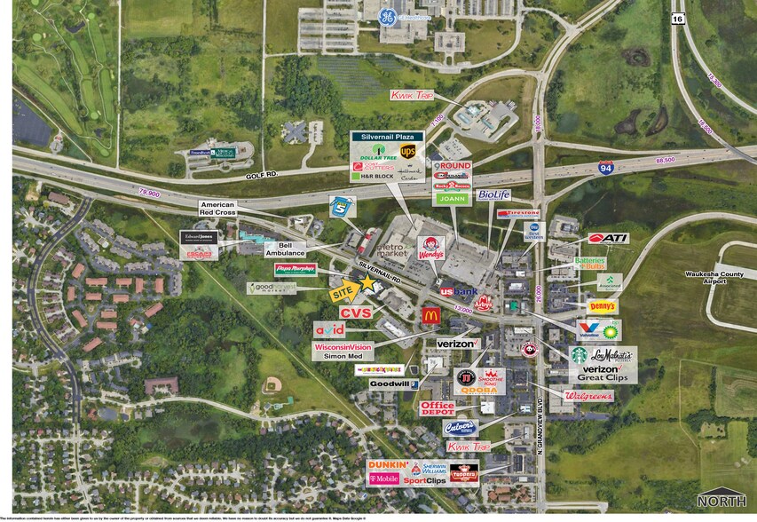 More Photos Of 2177 Silvernail Rd, Pewaukee Freestanding For Sale