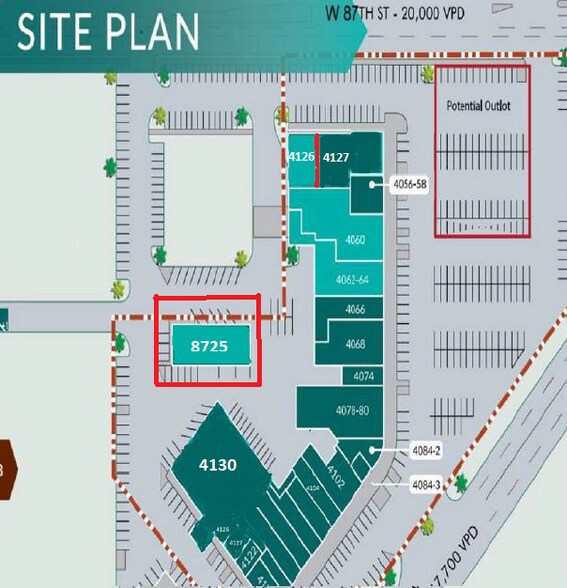 More Photos Of 4050-4140 W 87th St, Hometown Unknown For Lease