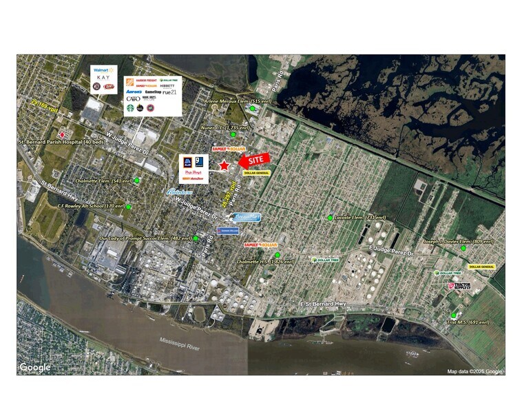 More Photos Of 3300 Paris Rd, Chalmette General Retail For Lease