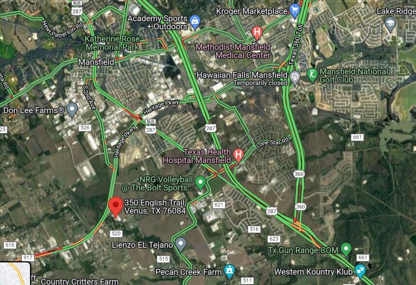 More Photos Of 350 English Trl, Venus Warehouse For Lease