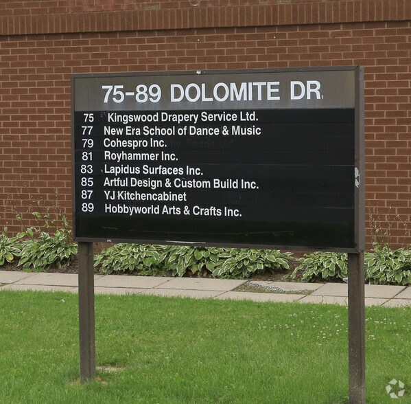 More Photos Of 75-89 Dolomite Dr, Toronto Warehouse For Lease