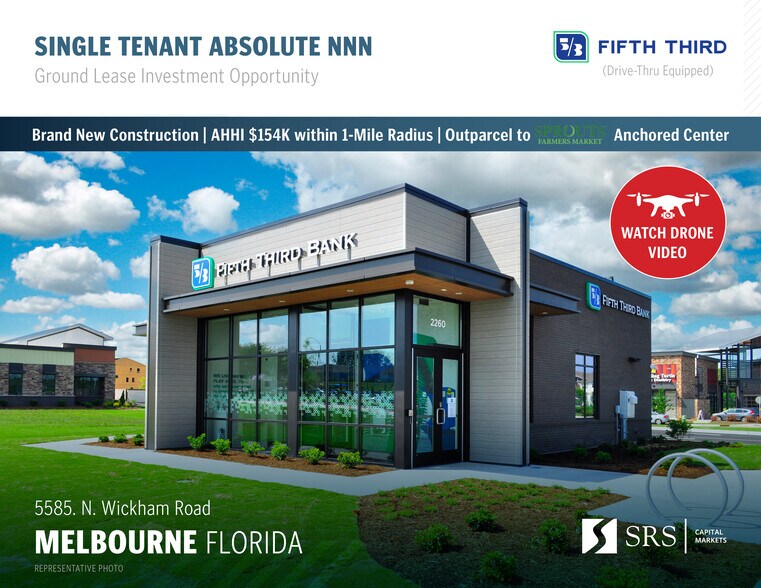 Primary Photo Of SEC. N. Wickham Road and Business Center Boulevard, Melbourne Bank For Sale