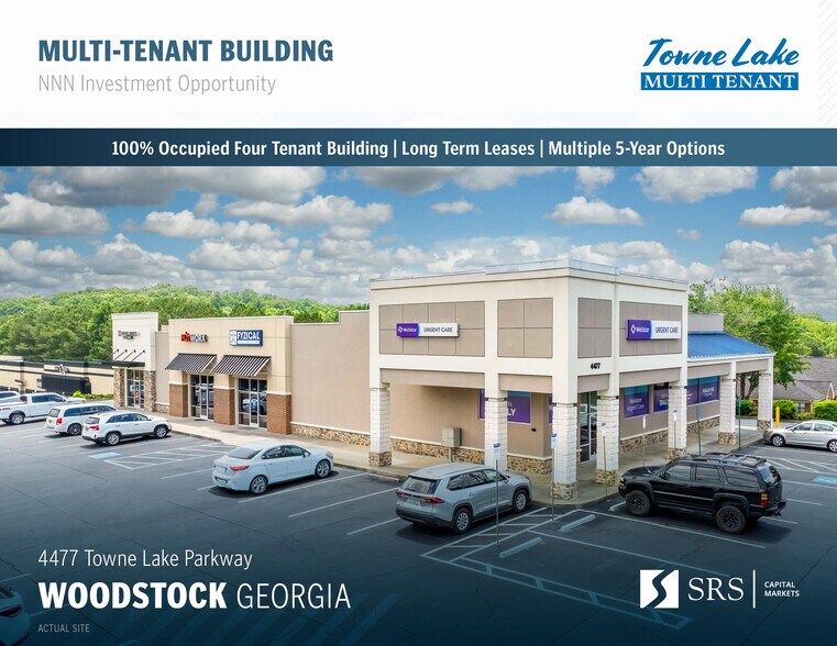 Primary Photo Of 4477 Towne Lake Pky, Woodstock Freestanding For Sale