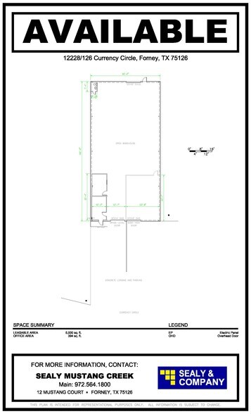 More Photos Of 12228 Currency Cir, Forney Warehouse For Lease