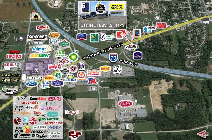 More Photos Of 1002-1004 N Keller Dr, Effingham Storefront For Lease