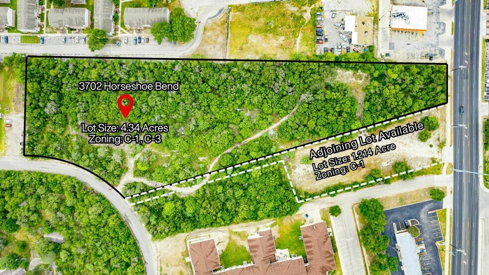 More Photos Of 3702 S. Horseshoe Bend, San Antonio Land For Sale
