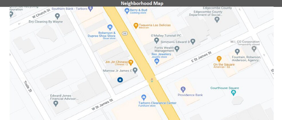 More Photos Of 400 Main St, Tarboro Storefront Retail Office For Sale