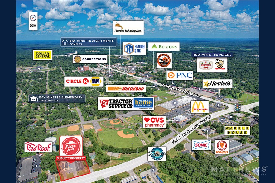 More Photos Of 604 Mcmeans Ave, Bay Minette Restaurant For Sale