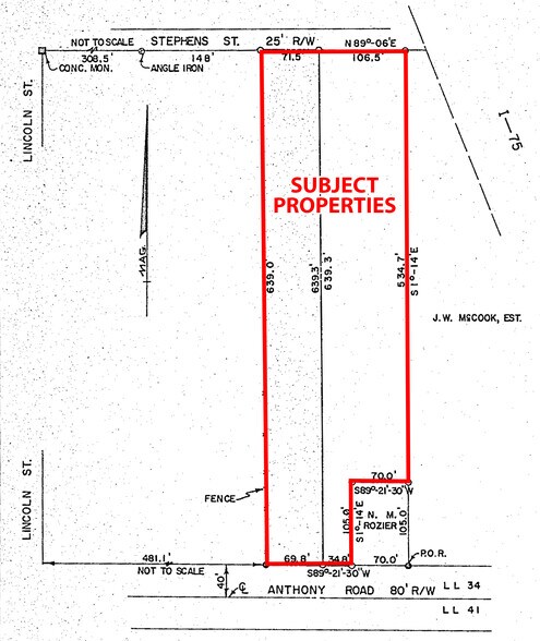 More Photos Of 1045-1049 Anthony Road, Macon-Bibb Land For Sale