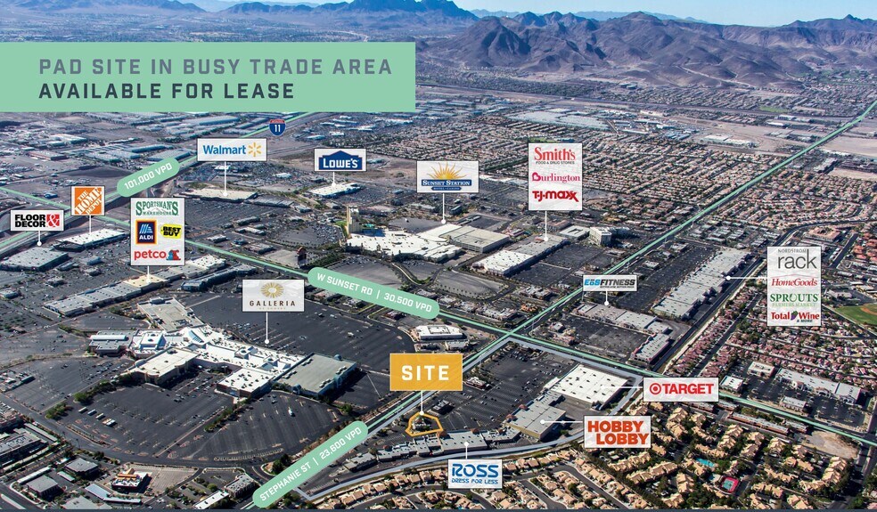 More Photos Of 601-649 N Stephanie St, Henderson Unknown For Lease