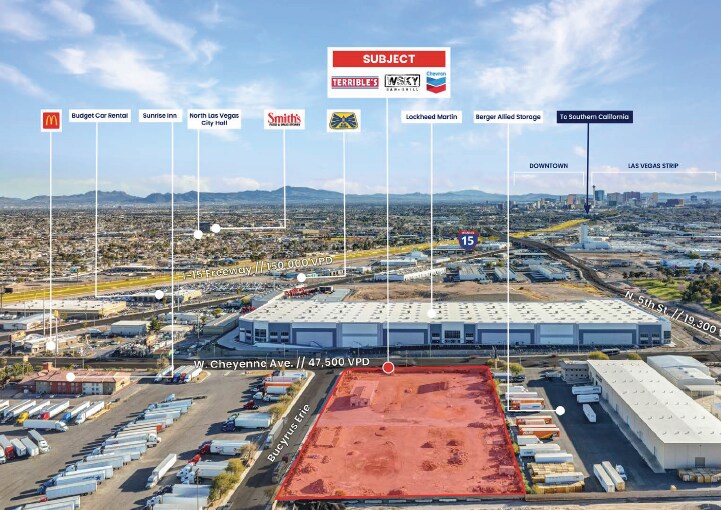 More Photos Of NWC Cheyenne Ave. & Bucyrus Erie St., North Las Vegas Convenience Store For Sale