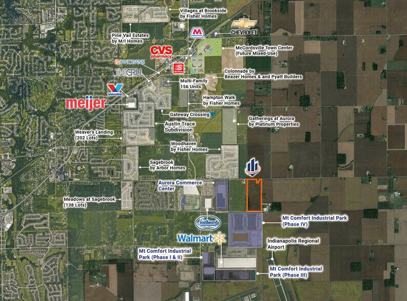 More Photos Of 600 W, McCordsville Land For Sale