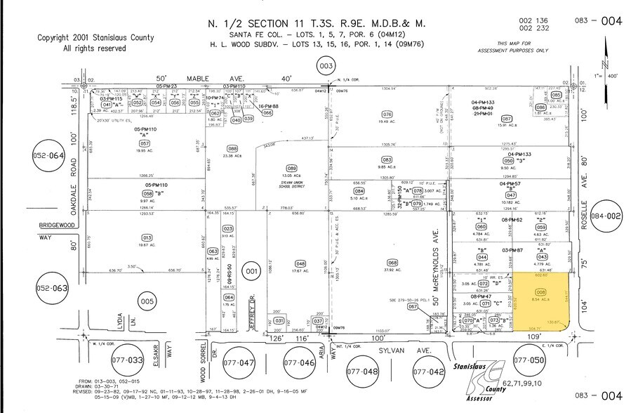 More Photos Of 3521 Roselle Ave, Modesto Land For Sale