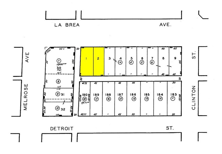 More Photos Of 633 N La Brea Ave, Los Angeles General Retail For Lease