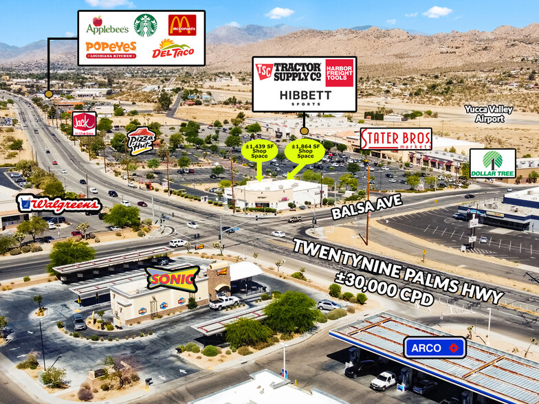 Primary Photo Of 58132 Twentynine Palms Hwy, Yucca Valley Freestanding For Lease