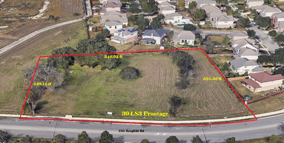 More Photos Of 225 W Borgfeld Rd, Cibolo Land For Sale