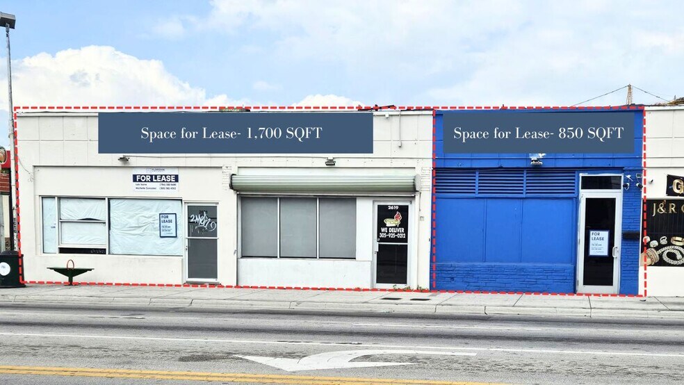 Primary Photo Of 2601-2611 W Flagler St, Miami Storefront For Lease