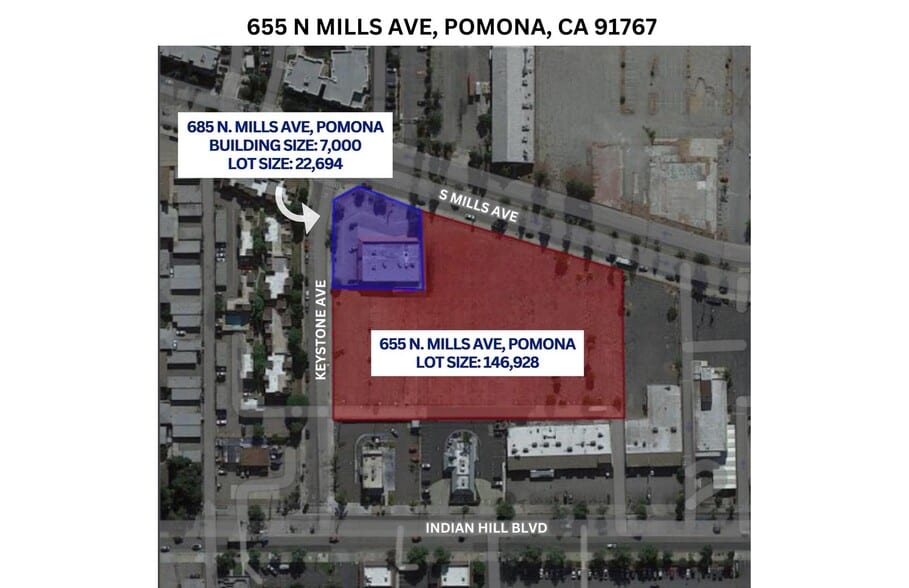 More Photos Of 655 N Mills Ave, Pomona Land For Sale
