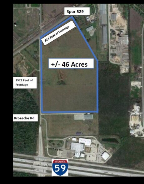 Primary Photo Of "0" Spur 529, Rosenberg Land For Sale