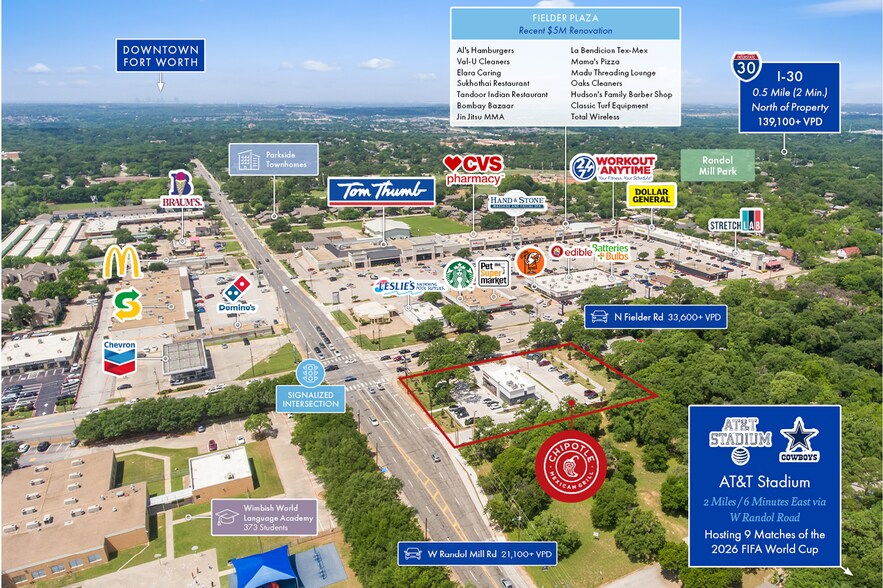 More Photos Of 1537 Randol Mill rd, Arlington Fast Food For Sale