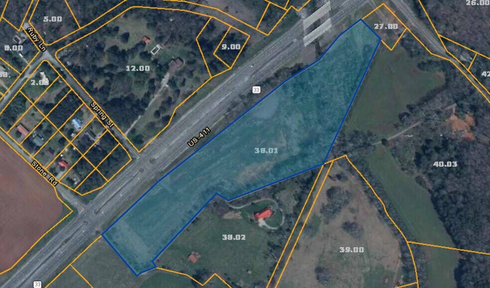 Primary Photo Of 7326 U.S. 411, Benton Land For Sale