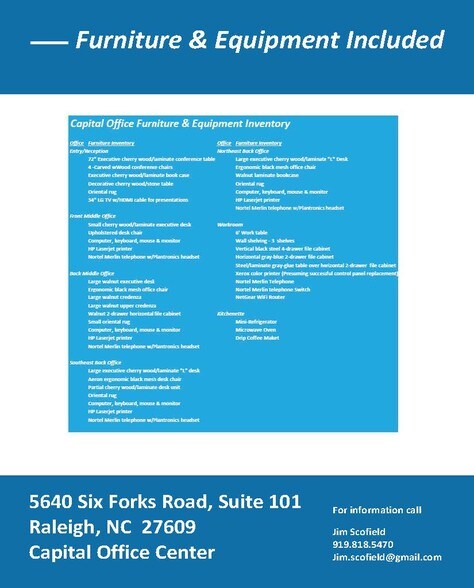 More Photos Of 5640 Six Forks Rd, Raleigh Office For Lease