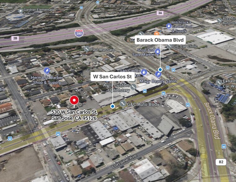 More Photos Of 530 W San Carlos St, San Jose Storefront For Sale