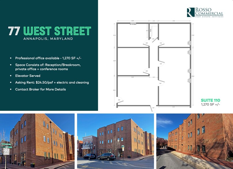 More Photos Of 77 West St, Annapolis Office For Lease