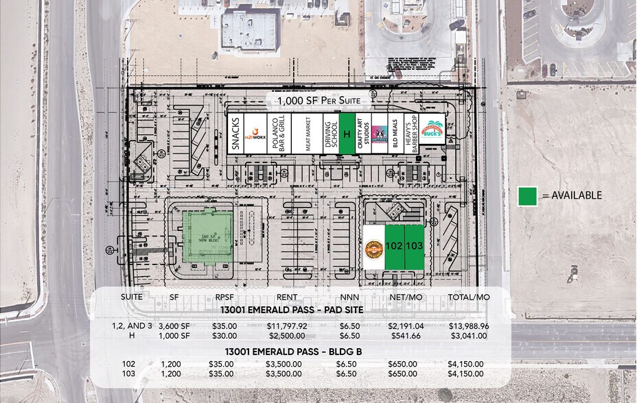 More Photos Of 13001 Emerald Pass Ave, Horizon City Storefront Retail Office For Lease