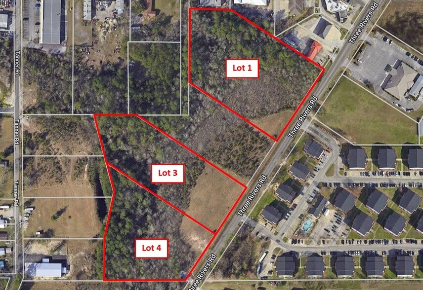 Primary Photo Of Lots 3 & 4 Three Rivers, Gulfport Land For Sale