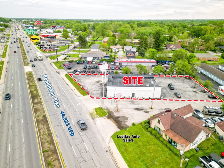 More Photos Of 8501 E Pendleton Pike, Indianapolis Freestanding For Lease