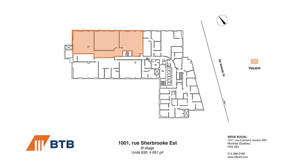 More Photos Of 1001 Rue Sherbrooke E, Montréal Office For Lease
