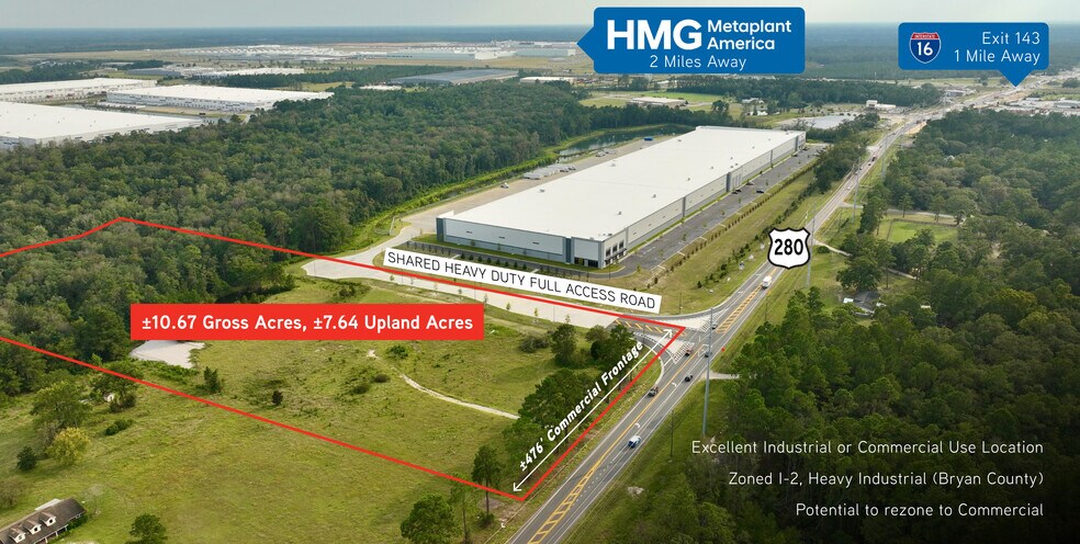 More Photos Of 11880 US Highway 280, Ellabell Land For Sale