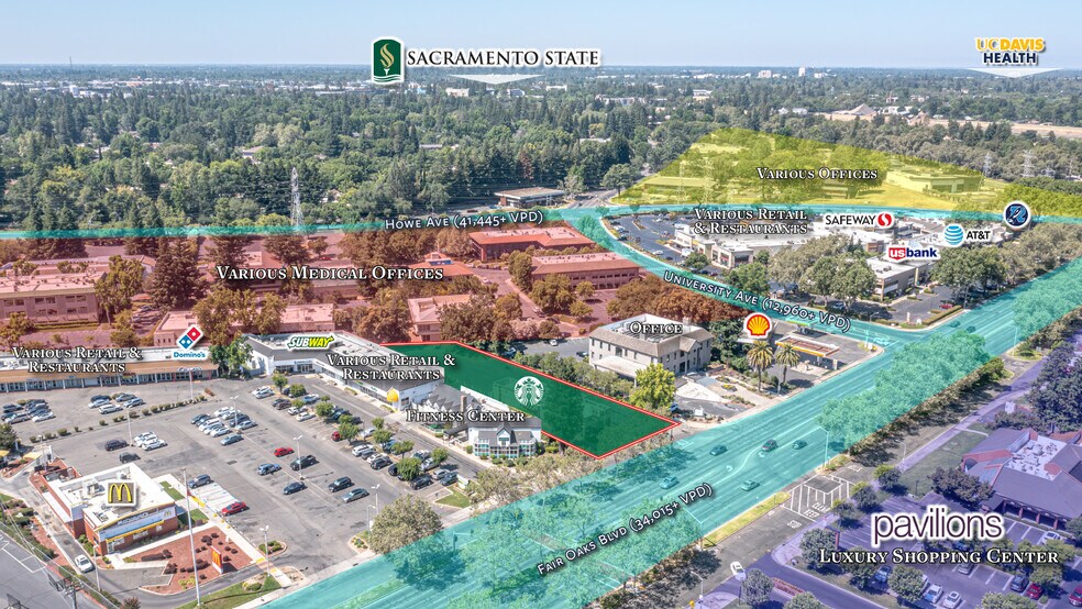 More Photos Of 2300 Fair Oaks Blvd, Sacramento Freestanding For Sale