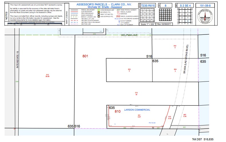 More Photos Of Las Vegas Blvd S, Las Vegas Land For Sale