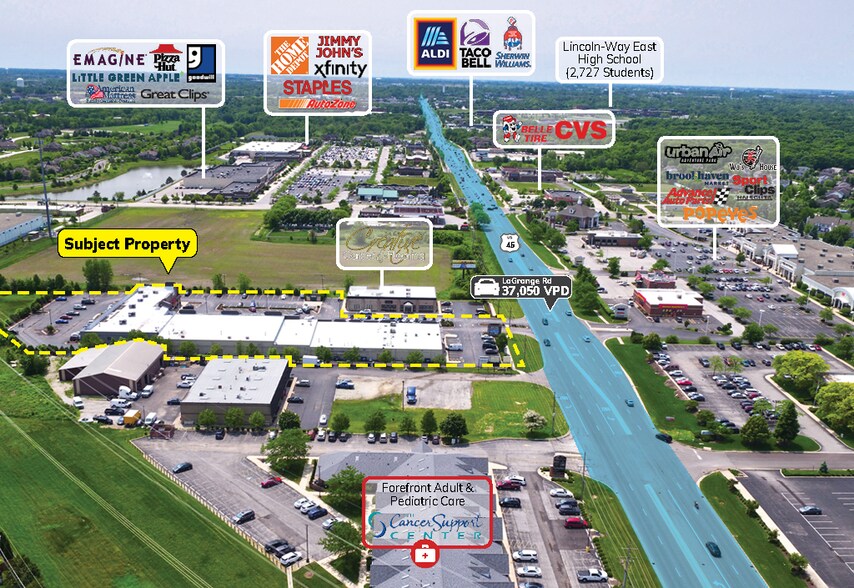 More Photos Of 19801-19839 S La Grange Rd, Mokena Storefront For Lease