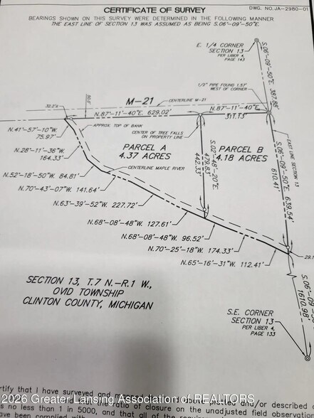 More Photos Of 0 M21 Hwy, Ovid Land For Sale