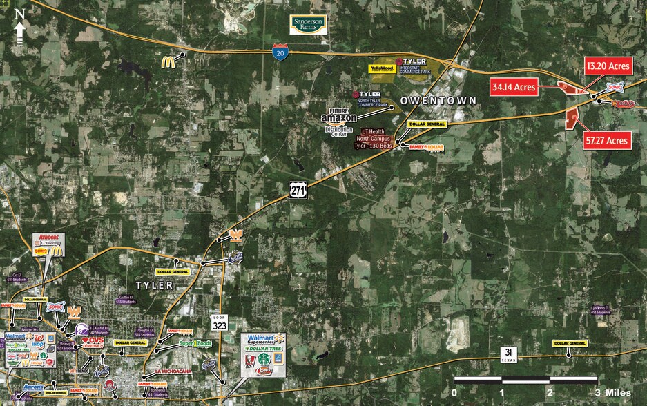 More Photos Of I-20 and US Highway 271, Winona Land For Sale